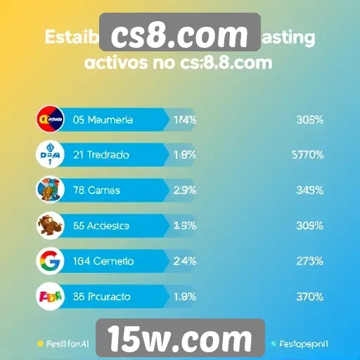 Estatísticas de usuários ativos no cs8.com